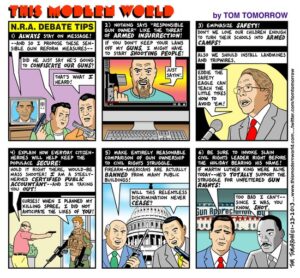 gun rights tom tomorrow cartoon