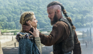 Ragnar and Lagertha as depicted in History's 'Vikings'