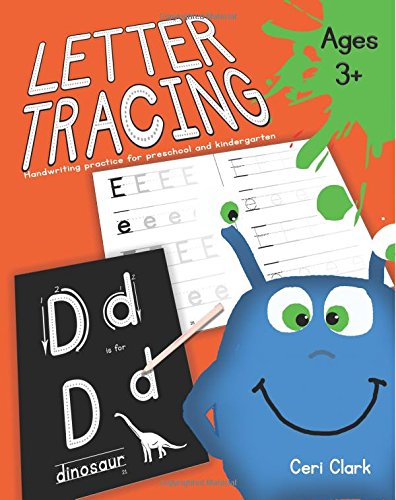 Letter Tracing: Handwriting practice for preschool and kindergarten (Letter Tracing Practice)